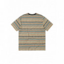 Camisetas Hombre Camiseta Thisisneverthat™ Wave Jacquard Burnt Orange  THISISNEVERTHAT