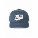 Gorros y Gorras Gorra THISISNEVERTHAT™ Overdyed That Applique Washed Navy