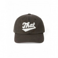 Gorros y Gorras Gorra Thisisneverthat™ Overdyed That Applique Washed Black  THISISNEVERTHAT