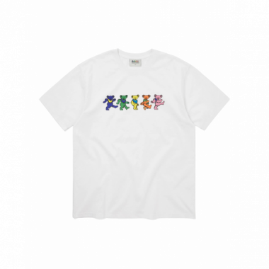 Camisetas Hombre Camiseta Thisisneverthat&trade; Grateful Dead Dancing Bears White  THISISNEVERTHAT