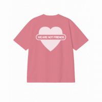 Camisetas Hombre Camiseta WE ARE NOT FRIENDS Union Love Summer Coral