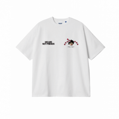 Camisetas Hombre Camiseta WE ARE NOT FRIENDS X Borja Silgado