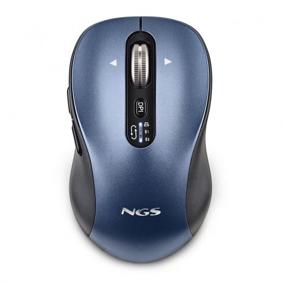 Raton NGS Infinity Rb Wireless Recargable Multidispositivo Black