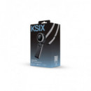 KSIX Ventilador Portatil Plegable Recargable Con 5 Velocidades BVENTGO03