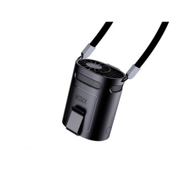 KSIX Ventilador Portatil Recargable Con Colgante y 4 Velocidades BVENTGO04