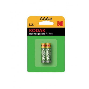KODAK Pack 2 Pilas AAA Recargables 1000Mah