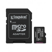 KINGSTON Tarjeta Memoria Micro SD+Adaptador 512Gb 150Mb/s Canvas Select Plus