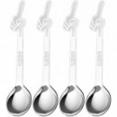 Juego de 4 Cucharas Bialetti
