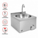 LAVAMANOS INDUSTRIAL INOX CON PULSADOR LARRYHOUSE