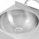 LAVAMANOS INDUSTRIAL INOX CON PULSADOR LARRYHOUSE
