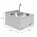 LAVAMANOS INDUSTRIAL INOX CON PULSADOR LARRYHOUSE