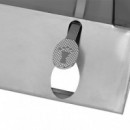 LAVAMANOS INDUSTRIAL INOX CON PULSADOR Y CUBO LARRYHOUSE