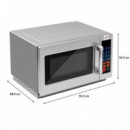 MICROONDAS INDUSTRIAL LARRYHOUSE 34 LTS 1.000W