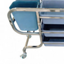 CARRO DE SERVICIO MULTIUSOS LARRYHOUSE 85.5X43.5X93.5