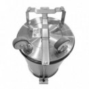 CUBO BASURA INDUSTRIAL CON RUEDAS LARRYHOUSE 50 LITROS