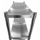 ESTANTERIA 4 ESTANTES INOXIDABLE LARRYHOUSE 60 KG/BALDA 120X48X155 CM