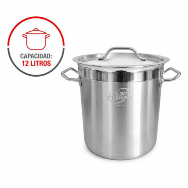 OLLA INDUSTRIAL INOX LARRYHOUSE 12 LITROS