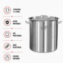 OLLA INDUSTRIAL INOX LARRYHOUSE 21 LITROS