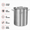 OLLA INDUSTRIAL INOX LARRYHOUSE 25 LITROS