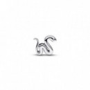 Pandora Mini charm de serpiente en plata de ley 794520C00