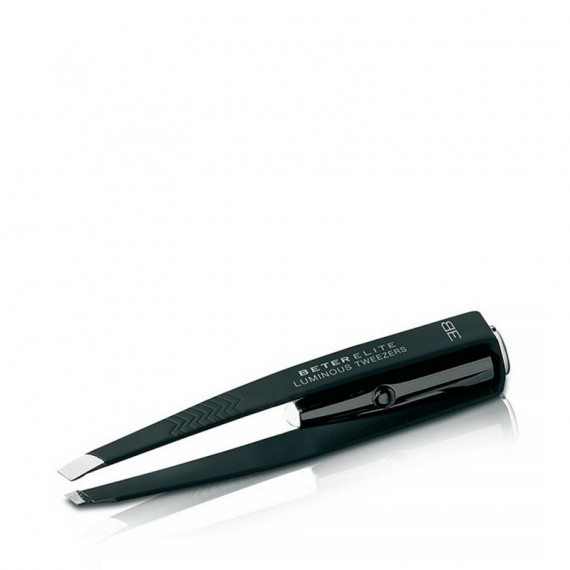 Elite Pinza Depilar con Luz Punta Oblicua  BETER
