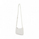 Bolso de hombro pequeño con monograma grabado