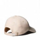 Gorra de Sarga de Algodón con Logo  CALVIN KLEIN
