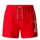 Bañador bermuda logo estampado