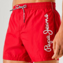 Bañador bermuda logo estampado