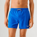 Bañador bermuda logo estampado