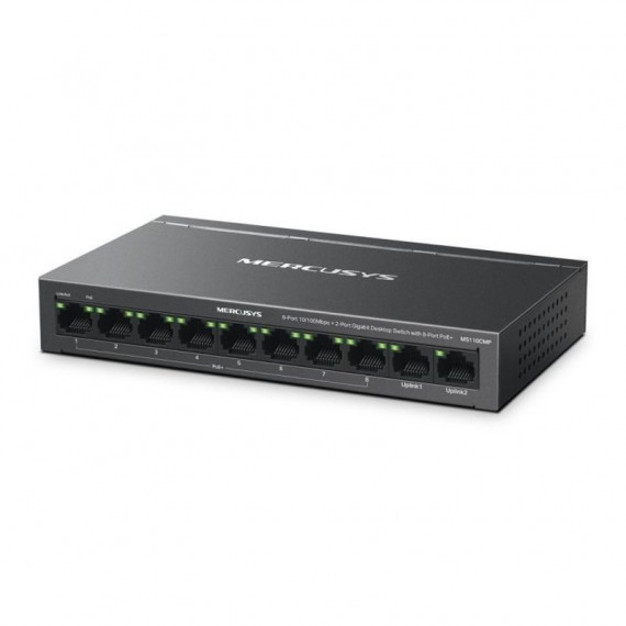 MERCUSYS SWITCH 8-PORT + 2xGBPS MS110CMP