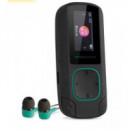 ENERGY SISTEM MP3 CLIP BLUETOOTH JADE MINT 8GB/CLIP/RADIO FM/MICRO SD