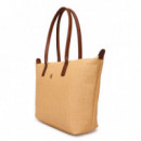 Bolso Tote de Rafia con Bandolera  TOMMY HILFIGER BAGS