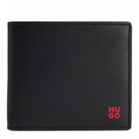Cartera de Piel con Detalle de Logo Apilado  HUGO BOSS EYEWEAR