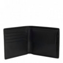 Cartera de Piel con Detalle de Logo Apilado  HUGO BOSS EYEWEAR