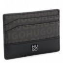 Tarjetero con Estampado de Monograma y Logo  HUGO BOSS EYEWEAR