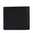 Cartera Plegable de Piel Granulada con Logo Grabado  HUGO BOSS EYEWEAR