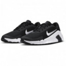 NIKE Zapatillas Mujer Gimnasio Negras Blancas