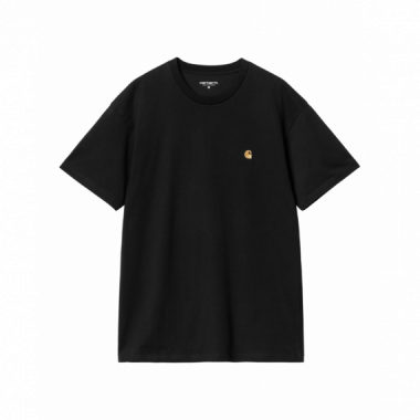 Camisetas Hombre Camiseta CARHARTT WIP Chase Black / Gold