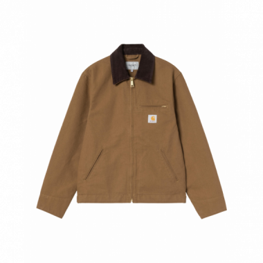 Chaquetas Hombre Chaqueta CARHARTT WIP Detroit Jacket (Summer) Hamilton Brown / Tobacco, Rinsed