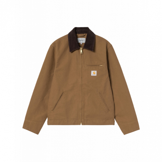 Chaquetas Hombre Chaqueta CARHARTT WIP Detroit Jacket (Summer) Hamilton Brown / Tobacco, Rinsed