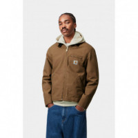 Chaquetas Hombre Chaqueta CARHARTT WIP Detroit Jacket (Summer) Hamilton Brown / Tobacco, Rinsed