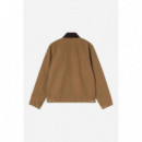 Chaquetas Hombre Chaqueta CARHARTT WIP Detroit Jacket (Summer) Hamilton Brown / Tobacco, Rinsed