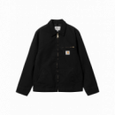 Chaquetas Hombre Chaqueta CARHARTT WIP Detroit Jacket (Summer) Black / Black, Rinsed