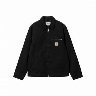 Chaquetas Hombre Chaqueta CARHARTT WIP Detroit Jacket (Summer) Black / Black, Rinsed