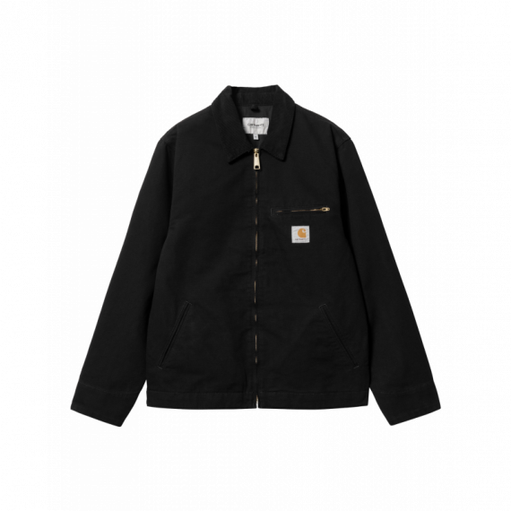 Chaquetas Hombre Chaqueta CARHARTT WIP Detroit Jacket (Summer) Black / Black, Rinsed