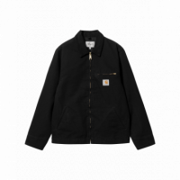 Chaquetas Hombre Chaqueta CARHARTT WIP Detroit Jacket (Summer) Black / Black, Rinsed