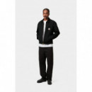 Chaquetas Hombre Chaqueta CARHARTT WIP Detroit Jacket (Summer) Black / Black, Rinsed