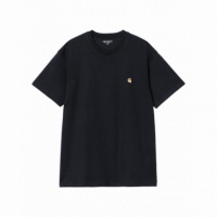 Camisetas Hombre Camiseta CARHARTT WIP Chase Dark Navy / Gold