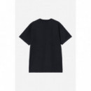 Camisetas Hombre Camiseta CARHARTT WIP Chase Dark Navy / Gold